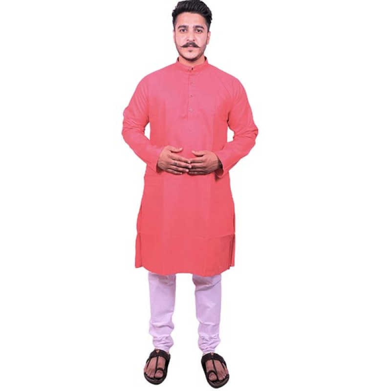 Men's Cotton Regular Fit Kurta Set