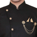 Men's Solid Sherwani Set