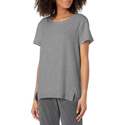 Solid Short Sleeve Lounge Tee Sleepwear